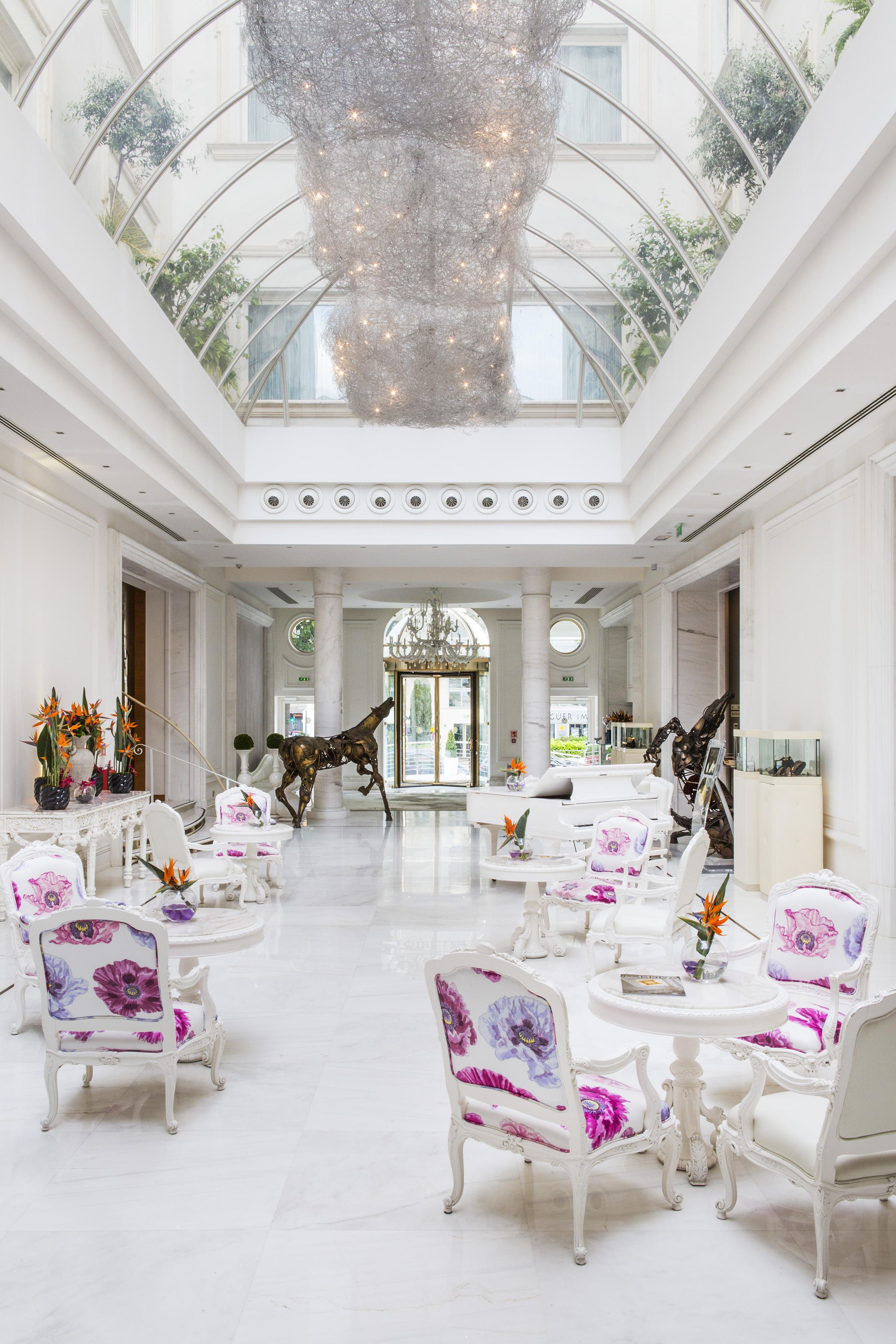 Boscolo Nice Hotel & Spa Kültér fotó Lobby