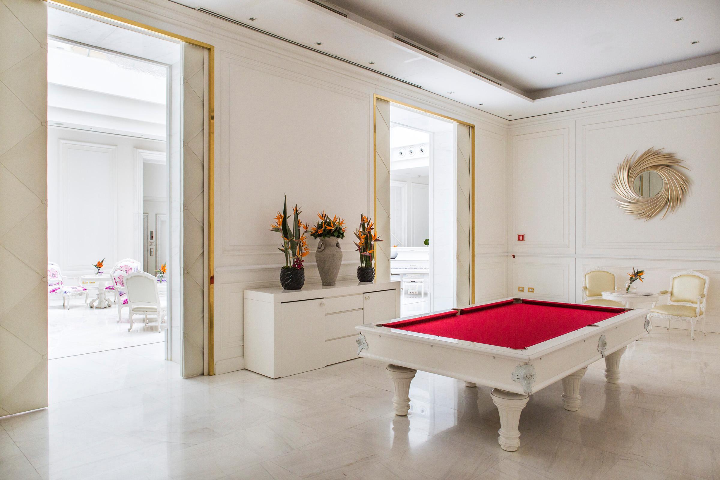Boscolo Nice Hotel & Spa Kültér fotó The Billiard Room