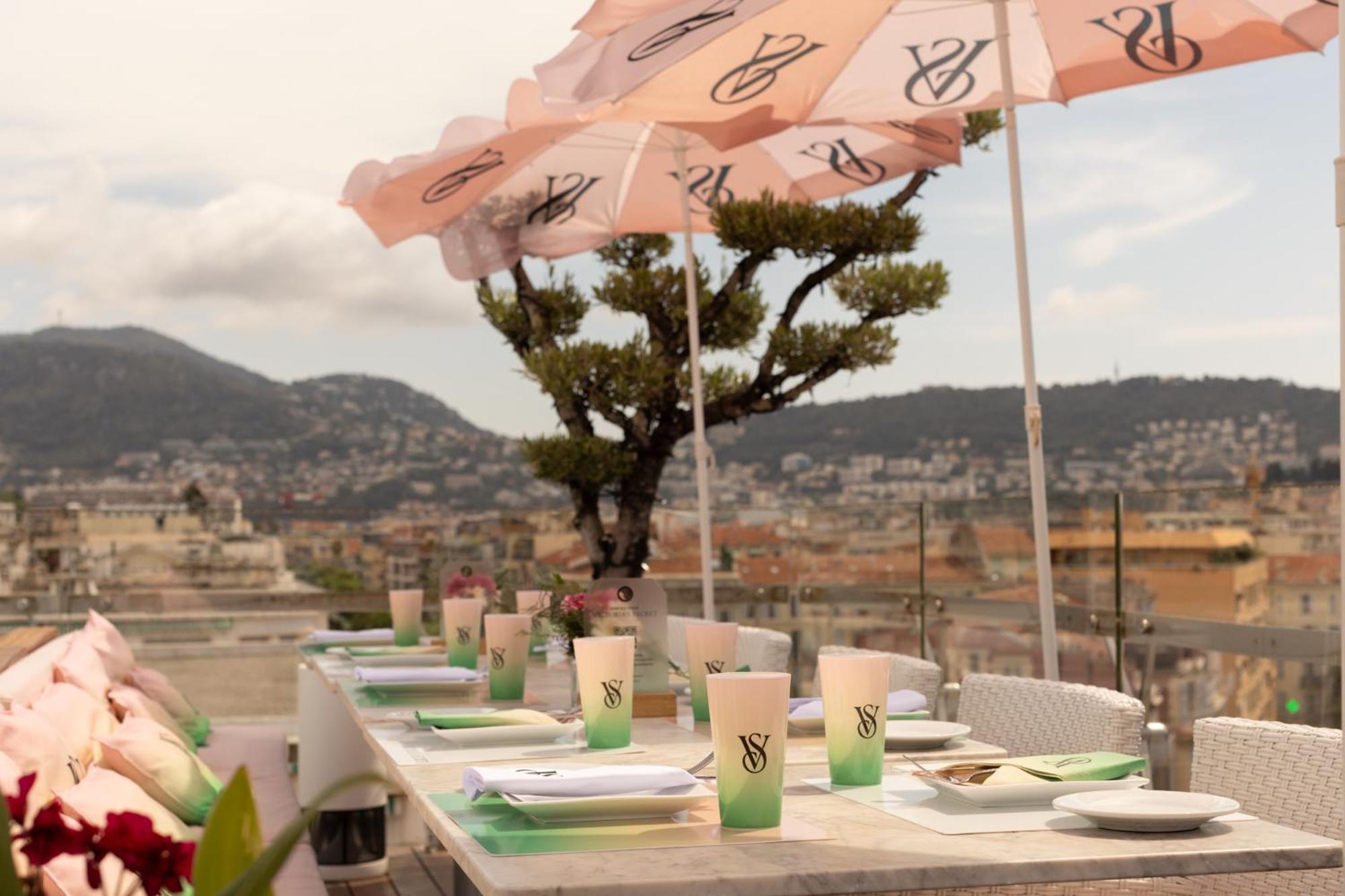 Boscolo Nice Hotel & Spa Kültér fotó Restaurant terrace
