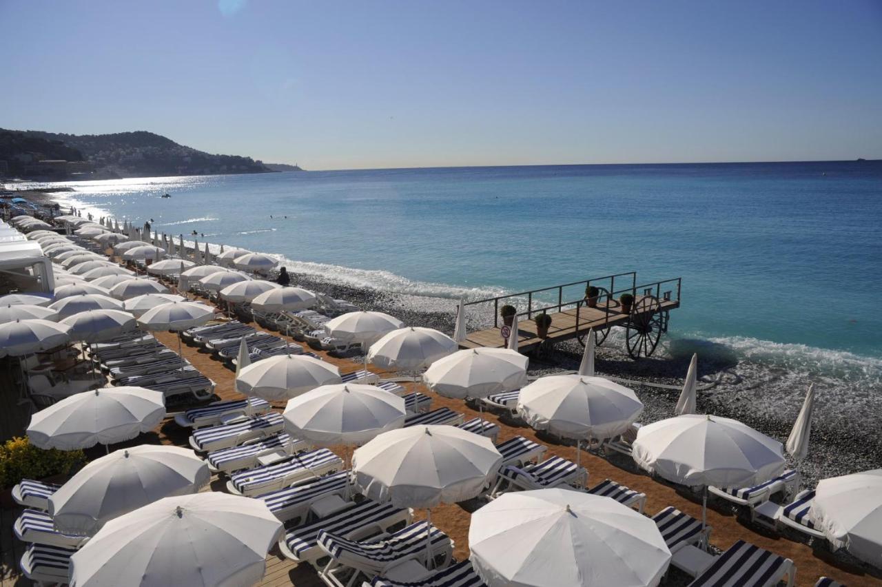 Boscolo Nice Hotel & Spa Kültér fotó The beach at Nice